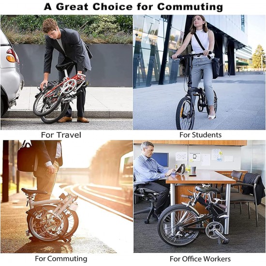Folding Bike for Adults, Carbon Fiber Mini Compact Folding Bike for Women Commuters City Foldable Bicycle 20inch Wheel Folding Bike for Adults, Carbon Fiber Mini Compact Folding Bike for Women Commuters City Foldable Bicycle 20inch Wheel