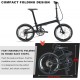 Folding Bike for Adults, Carbon Fiber Mini Compact Folding Bike for Women Commuters City Foldable Bicycle 20inch Wheel Folding Bike for Adults, Carbon Fiber Mini Compact Folding Bike for Women Commuters City Foldable Bicycle 20inch Wheel